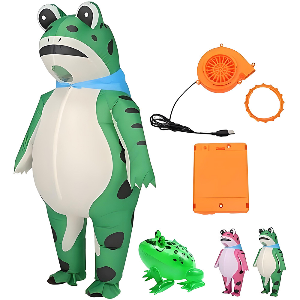 Cocktail Shaker Set - ZOETOPKID Kostum Cosplay Katak Tiup Lucu