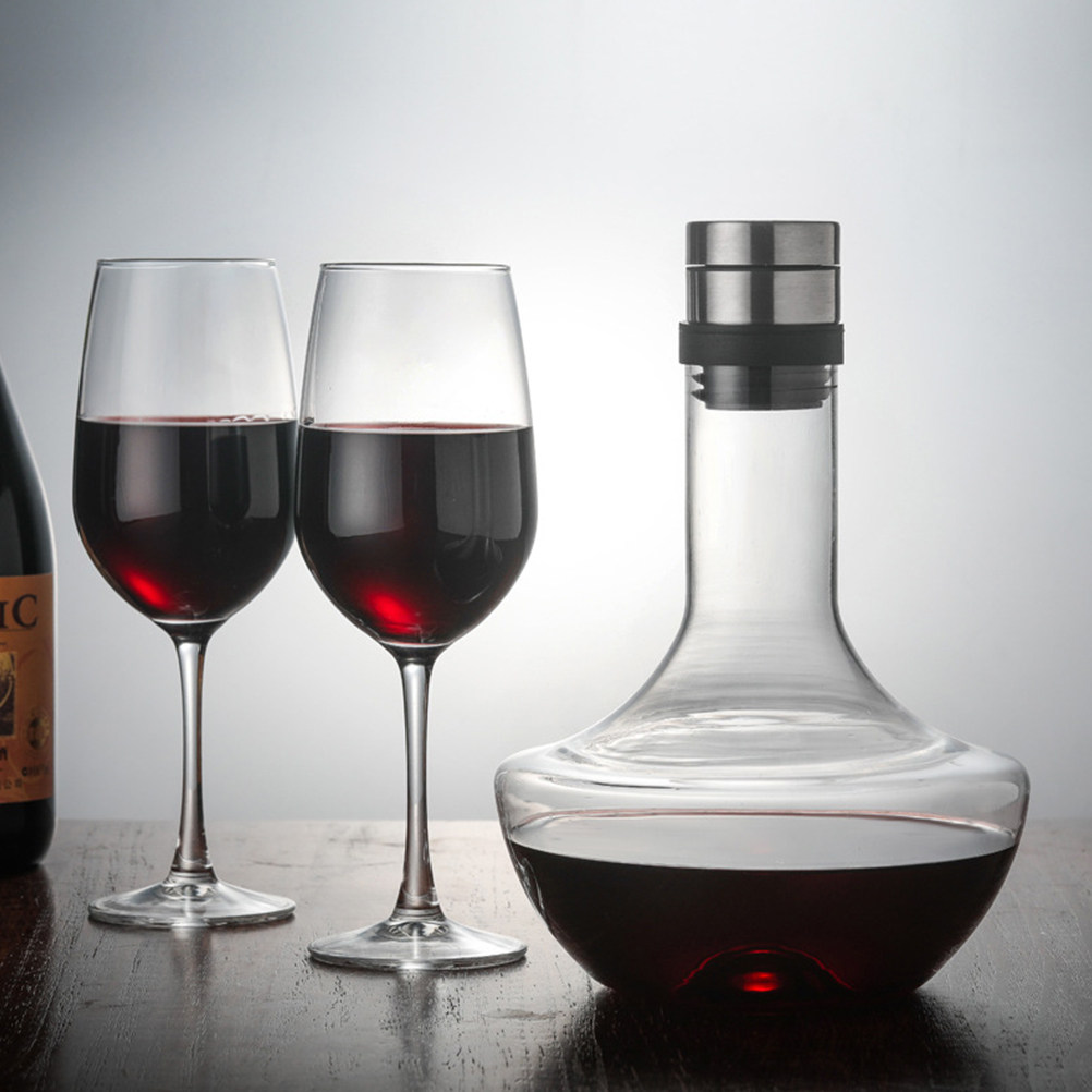 1 Buah Decanter Anggur Kaca 10 - Wine Aerator Pour ulasan dan harga
